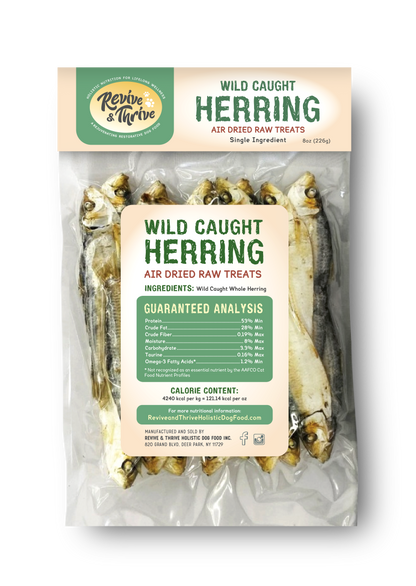 Wild Caught Air-Dried Herring 8oz